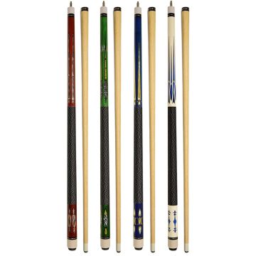 Set de 4 Tacos de Billar de 58" para Hogar