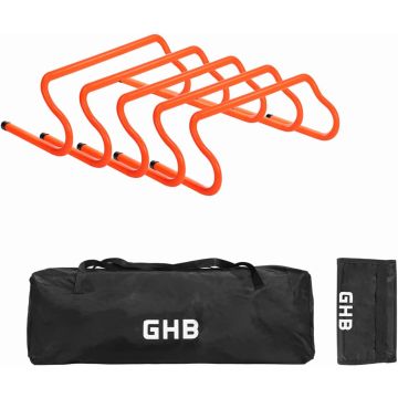 Set de 5 Vallas de Entrenamiento Ágiles 8 Pulgadas Naranja
