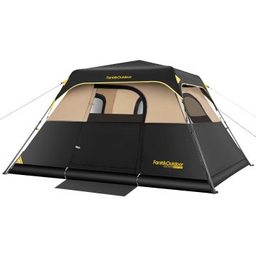 FanttikOutdoor Carpa Camping 6 Personas Instantánea 60s Impermeable Portátil