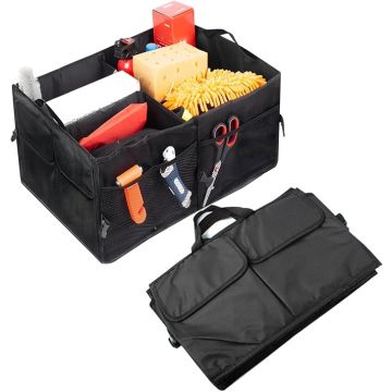 Mandark Car Trunk Organizer, Collapsible Multi Compartment V