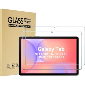 ProCase Protector de Pantalla 2 Pack Vidrio Templado 9H para Samsung Galaxy Tab S11/S10/S9/S8/S7