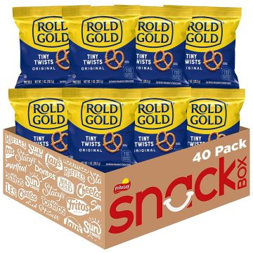 Pretzels Rold Gold Tiny Twists, 1 Onza (Paquete de 40)