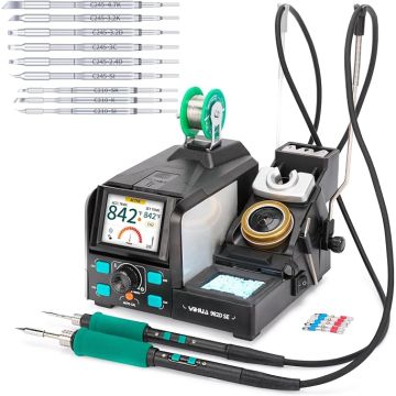 Estación De Soldadura 200W 110V con Control PID y Calibració