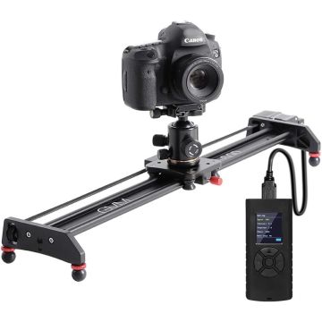 GVM Slider de Cámara Motorizado de Aleación de Aluminio 27 pulgadas