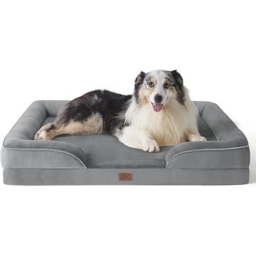 Cama Ortopédica para Perro Extra Grande Lavable Impermeable