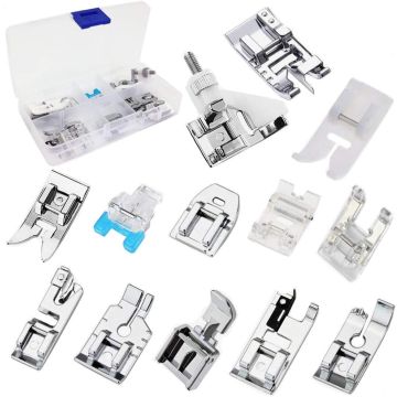 Set de 13 Pies Prensatel para Máquina de Coser Doméstica