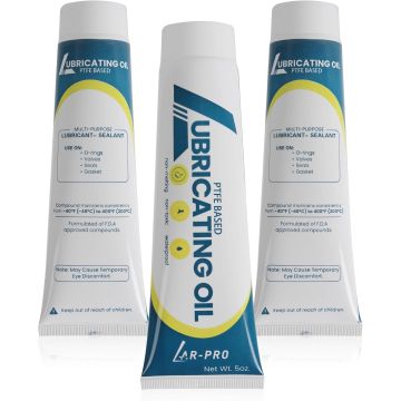 AR-PRO lubricante sellante de silicona 3 tubos de 5oz