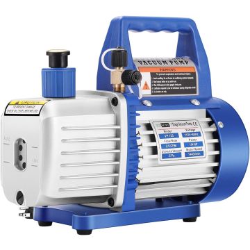 Bomba de Vacío Rotativa VIVOHOME 1/4 HP 110V Azul