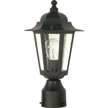 Nuvo Lámpara de Pie Tradicional Una Luz Acabado Negro