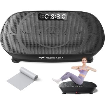 Plataforma vibratoria MERACH para ejercicio corporal completo