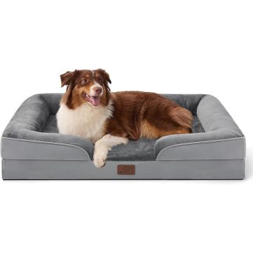 Cama Ortopédica para Perro Grande Lavable e Impermeable