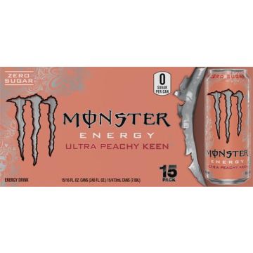 Monster Energy Ultra Peachy Keen, bebida energética sin azúc