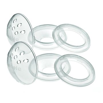 Medela TheraShells Protectores de Pezones, Sin BPA, para Nipples Sore, Planos o Invertidos