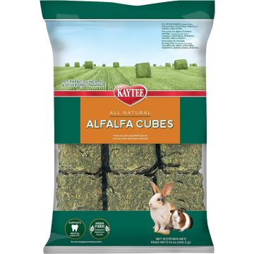 Kaytee Cubos de Alfalfa para Conejillos de Indias y Animales Pequeños 425 g