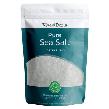 Sal Marina Pura Viva Doria, Grano Grueso, 907 g