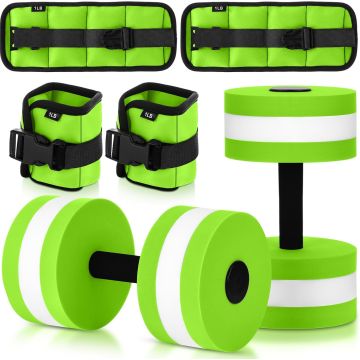 Set de aeróbicos acuáticos Hollowfly 4 piezas