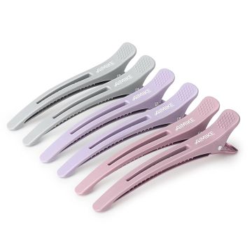 Pinzas para cabello AIMIKE 6 piezas Morandi