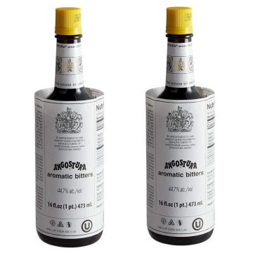 Angostura Aromatic Cocktail Bitters 16 oz Pack de 2