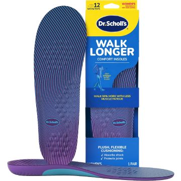 Dr. Scholl's Walk Longer Plantillas - Espuma Suave