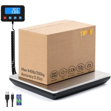 Báscula de Envíos TIPRE 440 lbs LCD Tipo C
