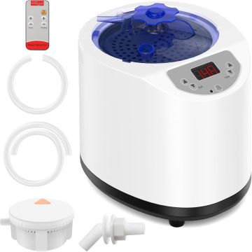 Generador de Vapor Portátil 3L I-THERA-U 1200W con Control Remoto