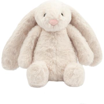 Juguete Mordible y Sonoro para Perros Best Pet Supplies, Grande, Conejo (Beige)