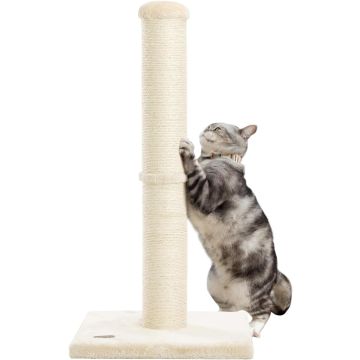 Poste Rascador para Gatos Karolpar 86cm Beige