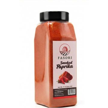Pimentón Ahumado Fasori 453 g (16 oz) - Especia Ahumada con Roble