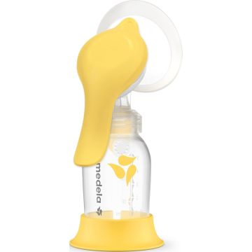Medela Harmony Manual Breast Pump, Compact Swiss Design with PersonalFit Flex Shields and Medela's 2-Phase Expression Technology