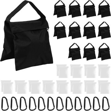 12 bolsas de contrapeso para fotografía resistentes