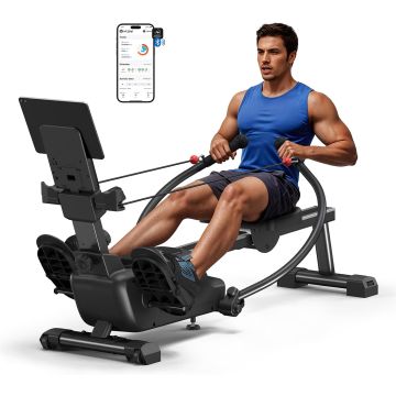 Máquina de remo magnética MERACH MR-RS3 para uso en casa