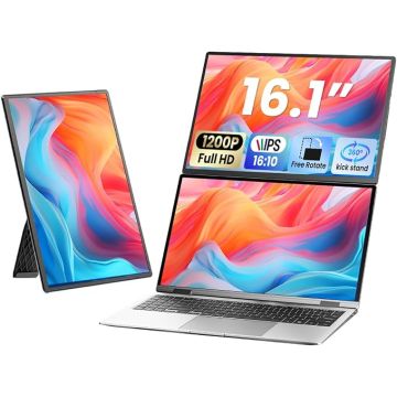 Monitor Extensor 16.1 FHD 1080p Portátil con Soporte Magnéti