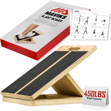 Placa inclinada ajustable para estiramiento de pantorrillas, tabla de yoga, terapia física