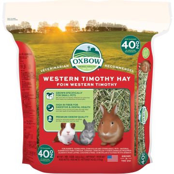 Oxbow heno Western Timothy para mascotas pequeñas - 40 oz