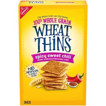 Galletas Wheat Thins Spicy Sweet Chili, 8.5 oz