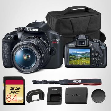 Canon EOS Rebel T7 Cámara DSLR 24.1MP con Wi-Fi y NFC