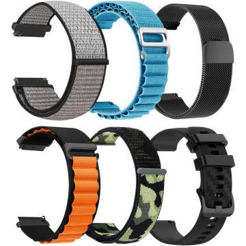 Correa 22mm Ajustable Compatible Smartwatches Carbinox