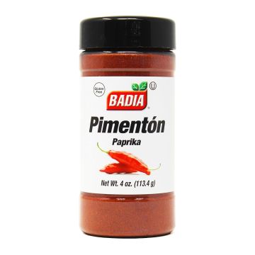 Badia Paprika, 4 oz - Sabor Dulce Suave para Cocinar