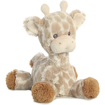 Peluche Aurora Snuggly Loppy Giraffe - 8 Pulgadas - Marrón