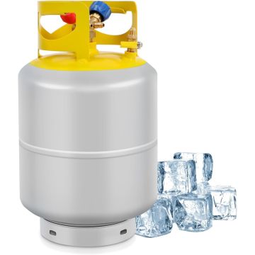 Tanque de Recuperación de Refrigerante FAHKNS 50 LB con Válvula Y SAE 1/4