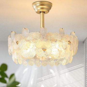 Ventilador de Techo 20'' Con Luz y Control Remoto 6 Velocida