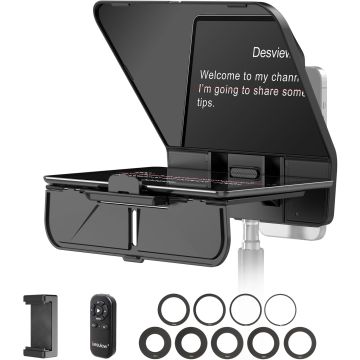 Desview T5 Teleprompter para Smartphone, Tablet y DSLR