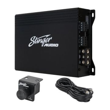 Amplificador de Audio para Auto Stinger MT-600.4 Digital Clase D 4 Canales 1000W RMS