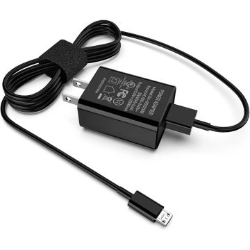 Cargador Rápido Fotbor 5V 2.1A con Cable 6.6 Pies para Fire Tablet