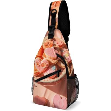 Bolso Bandolera Crossbody WEIHAKO 15x8x4 in Poliéster