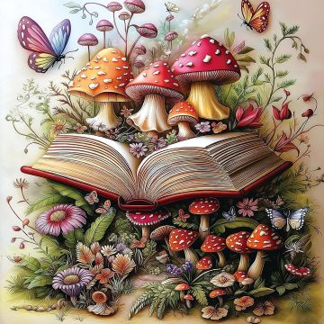 Puzzle Mushrooms 500 piezas 20x20 pulgadas