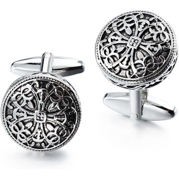 HAWSON Mancornas y Gemelos para Hombre Vintage Esmalte