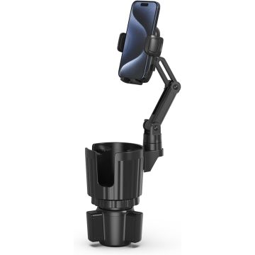Soporte para celular para auto con base ajustable y rotación 360°