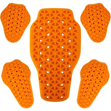 Protectores para motociclistas CE Nivel 1 y 2, 5 piezas