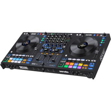 Controlador DJ RANE FOUR con 4 decks y ruedas jog 8.5"